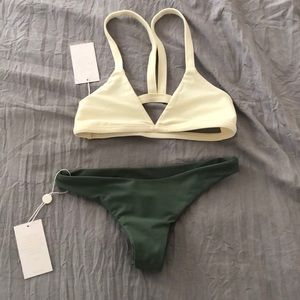 Mikoh bikini - small top - medium bottoms